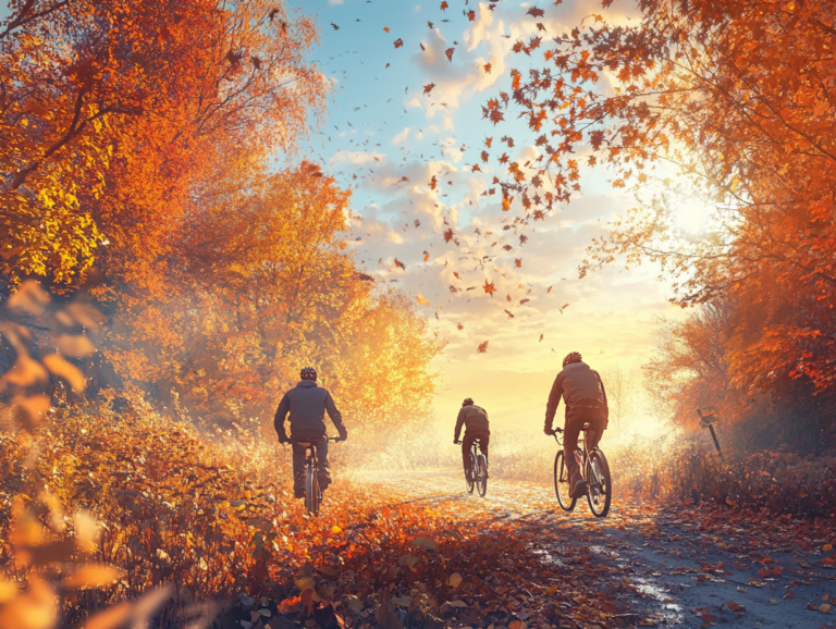 Best Places to See Fall Foliage by Bike Top U.S. Cycling Trails for